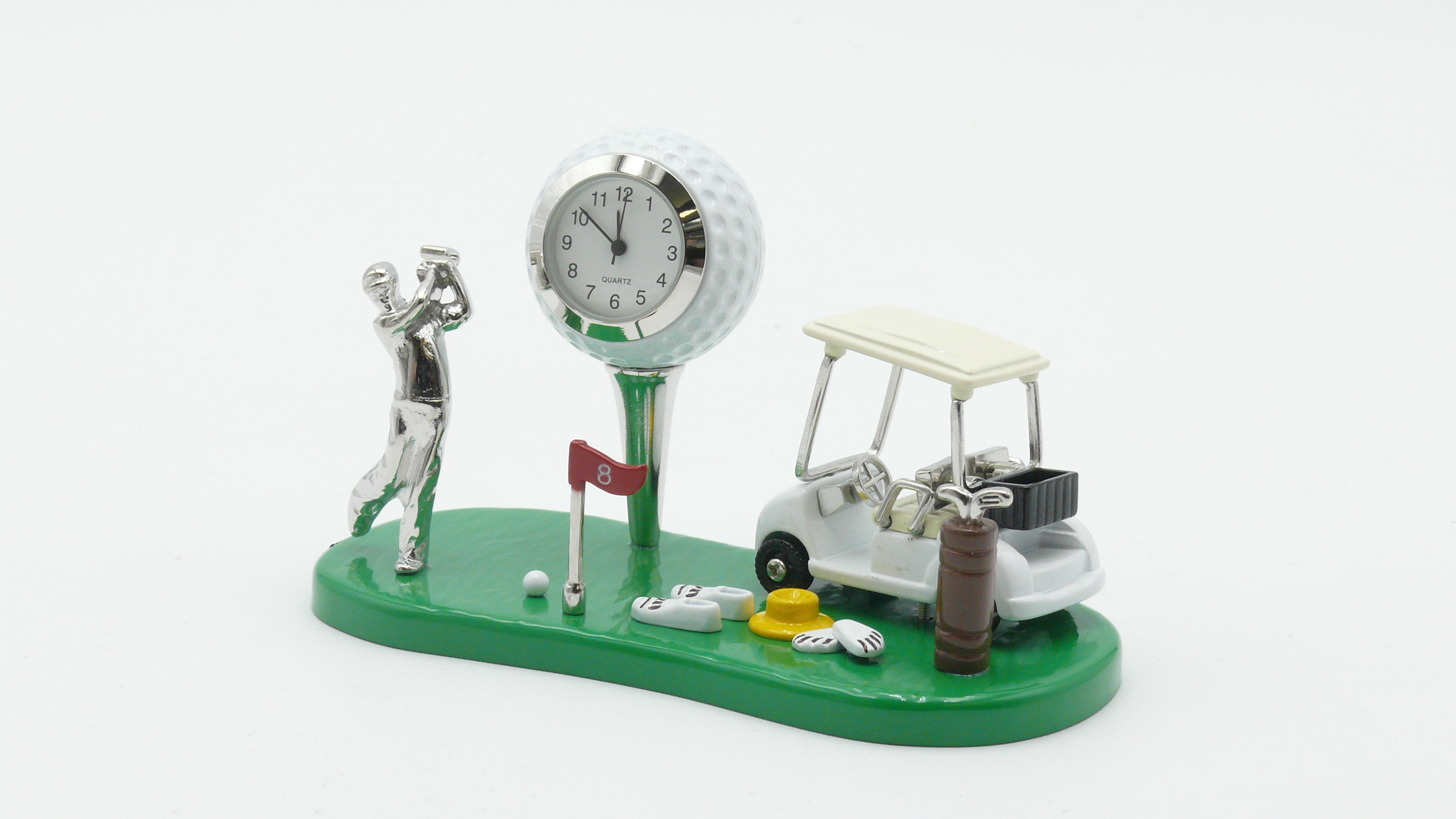 Miniatur-Uhr Golf