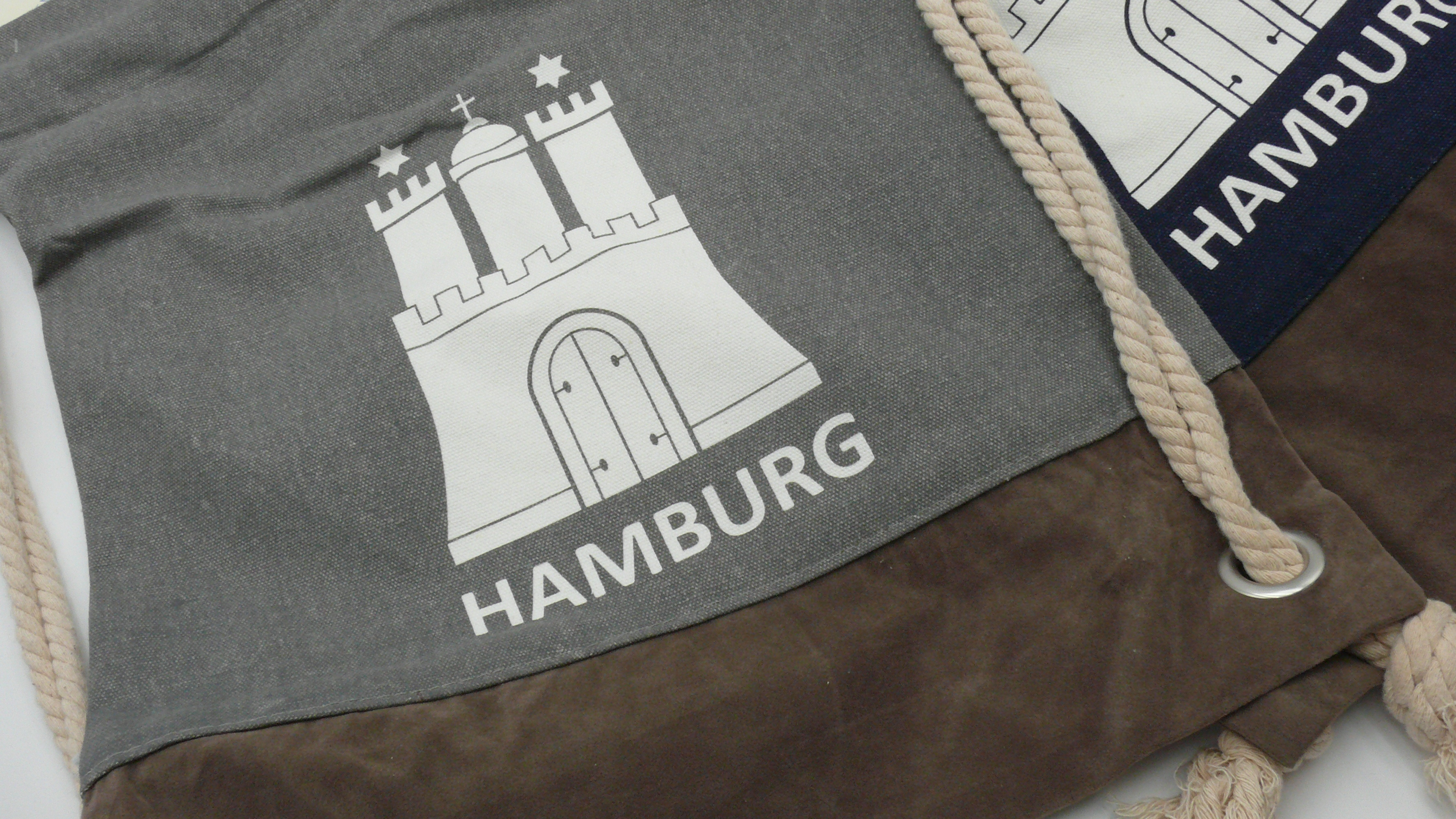 Drawstring Bag – Hamburg Coat of Arms