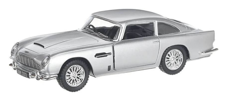 KINSMART Aston Martin DB5 - Silber, Blau, Rot, Grün 1:38