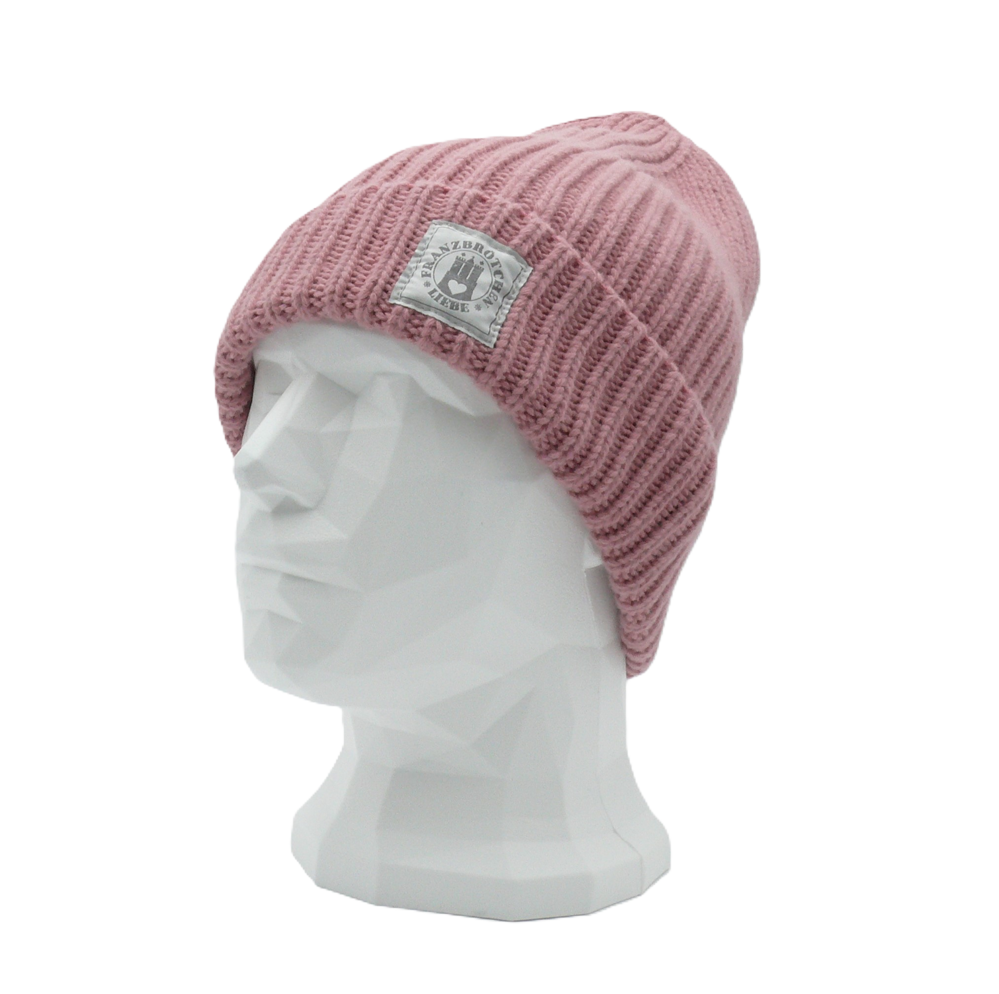 Franzbrötchenliebe Mütze "Elbe" - rose Franzbrötchenliebe Mütze "Elbe" - rose