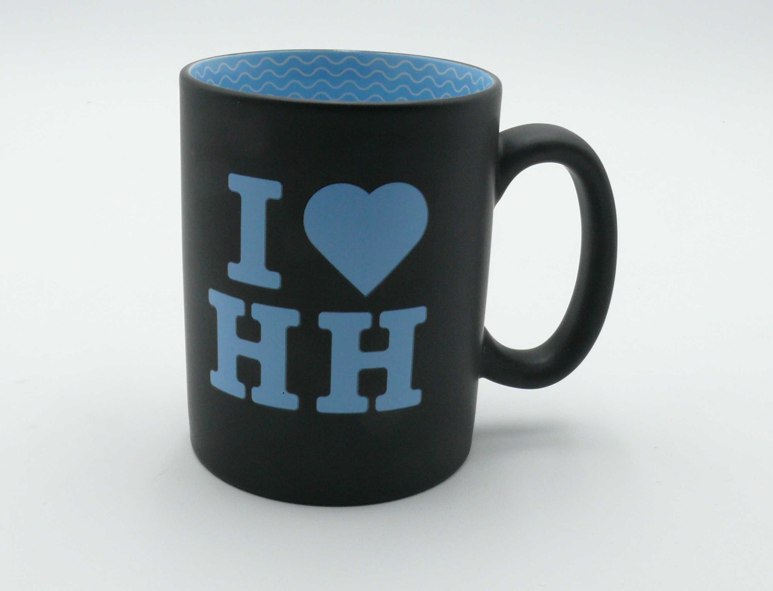 Becher - I love HH blau