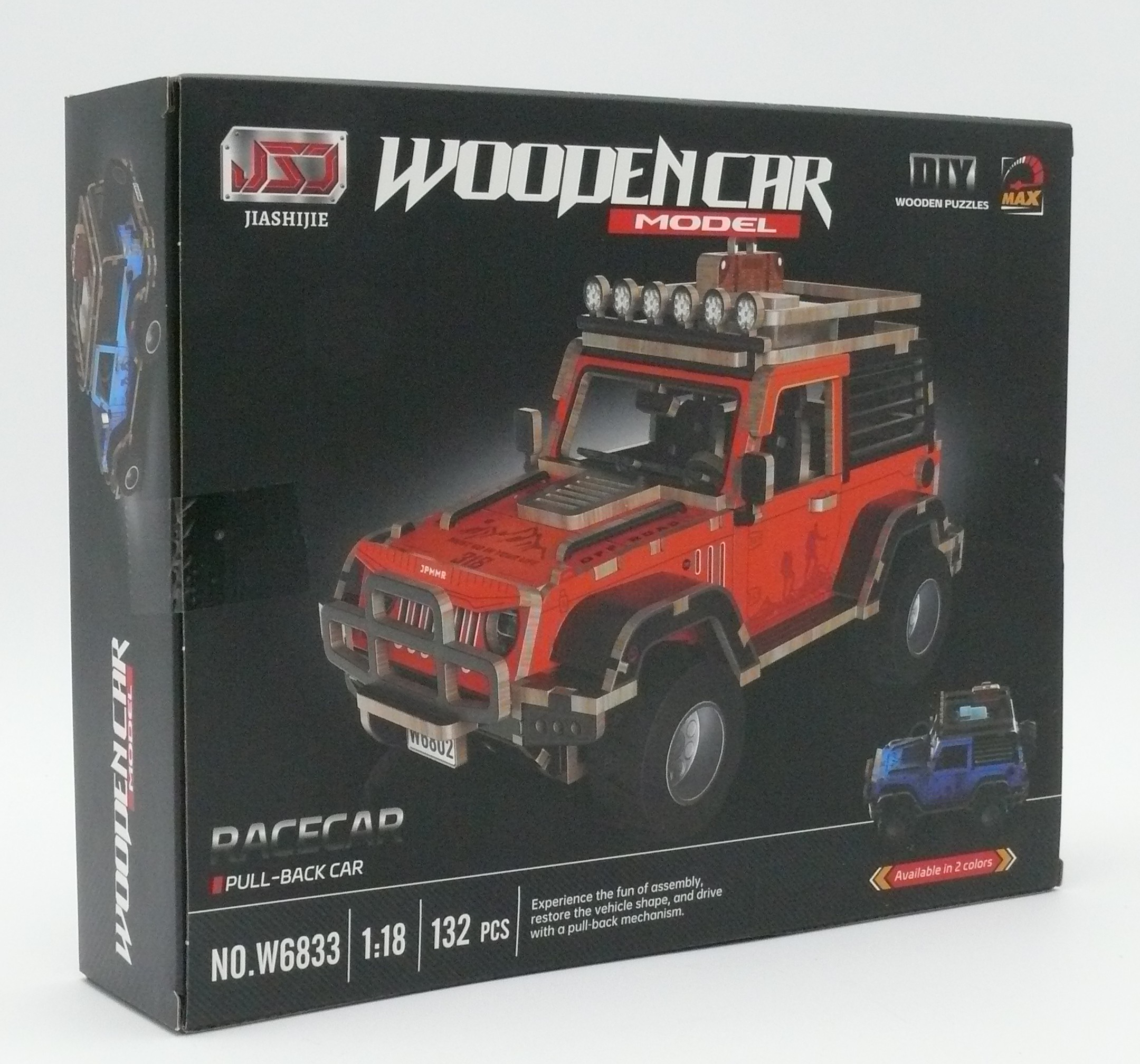 Holzbausatz - Offroad-Fahrzeug 1:18