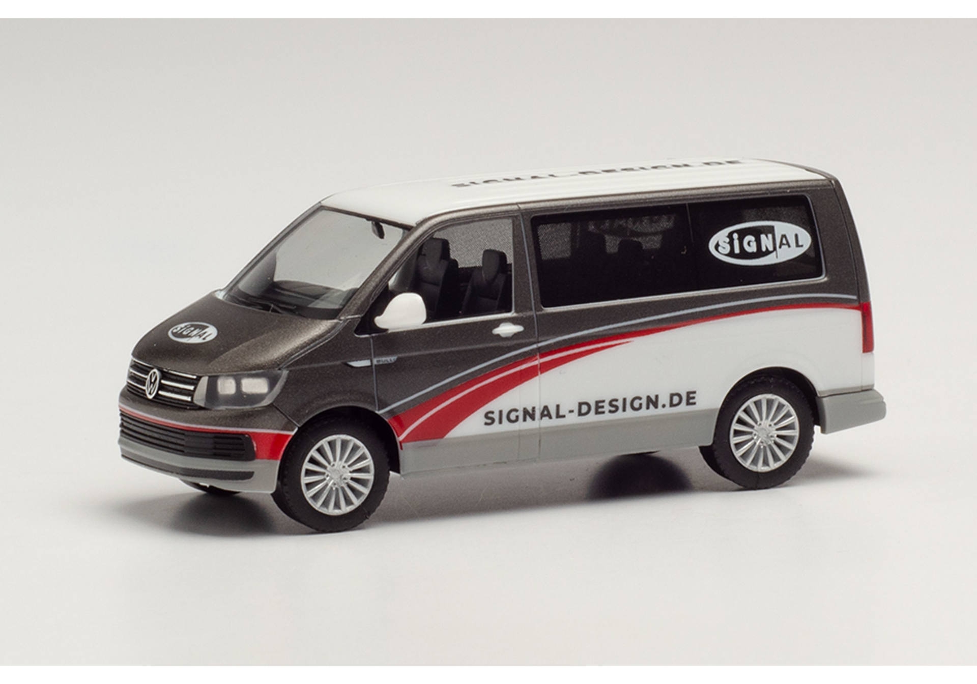 Herpa 095709 VW T6 Bus Signal Design Modellfahrzeug H0 1:87 Herpa 095709 VW T6 Bus Signal Design Modellfahrzeug H0 1:87
