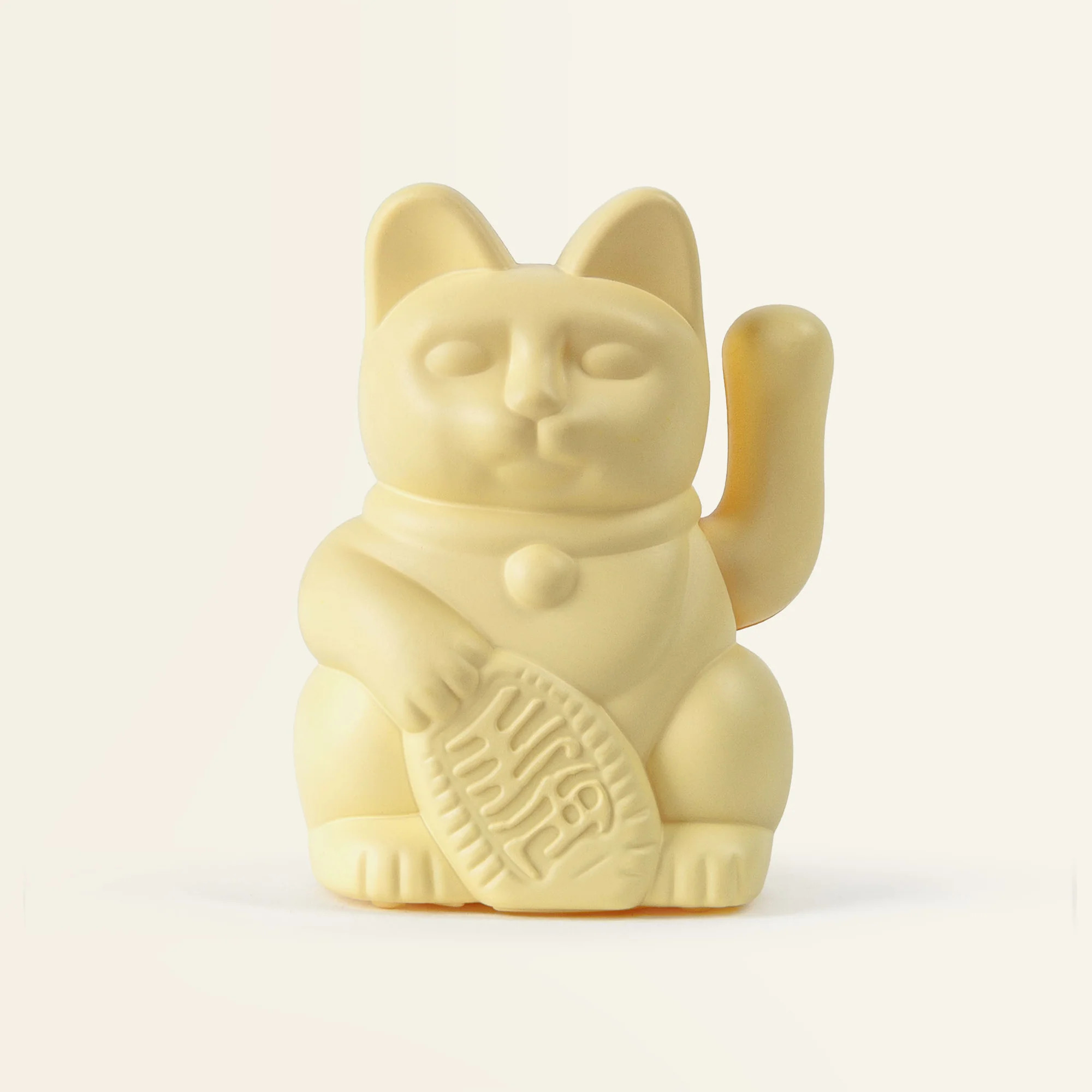 Lucky Cat / Maneki Neko Solar | Mini - Gelb
