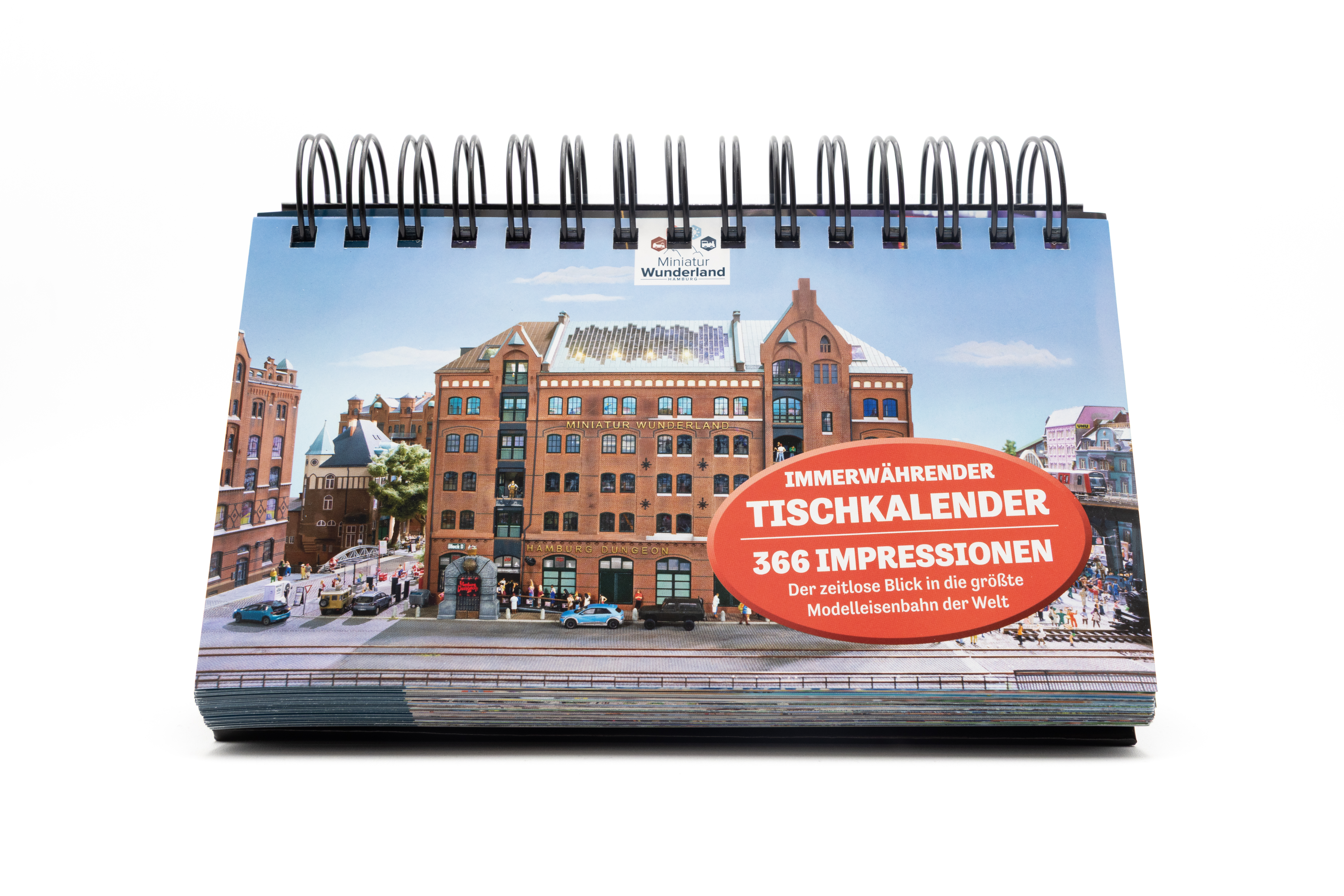 Miniatur Wunderland - immerwährender Kalender - mit 366 Bildern