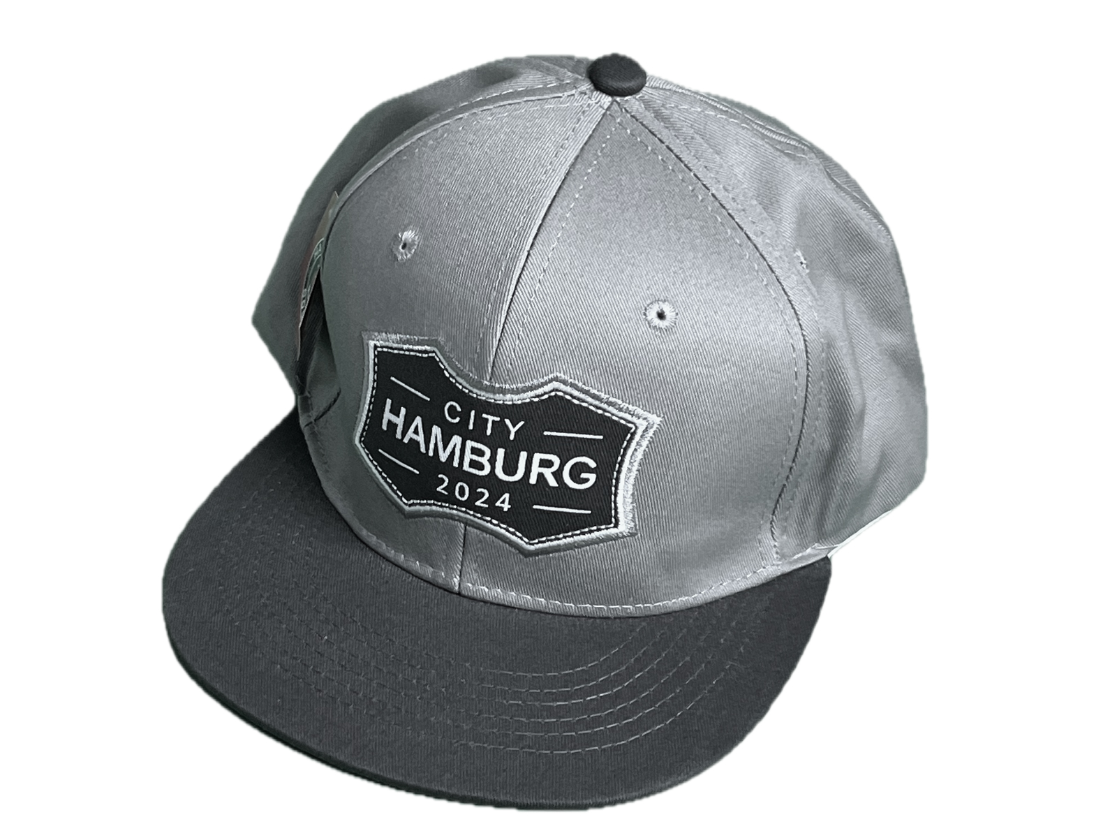 Baseballcap Hamburg City grau "2024"