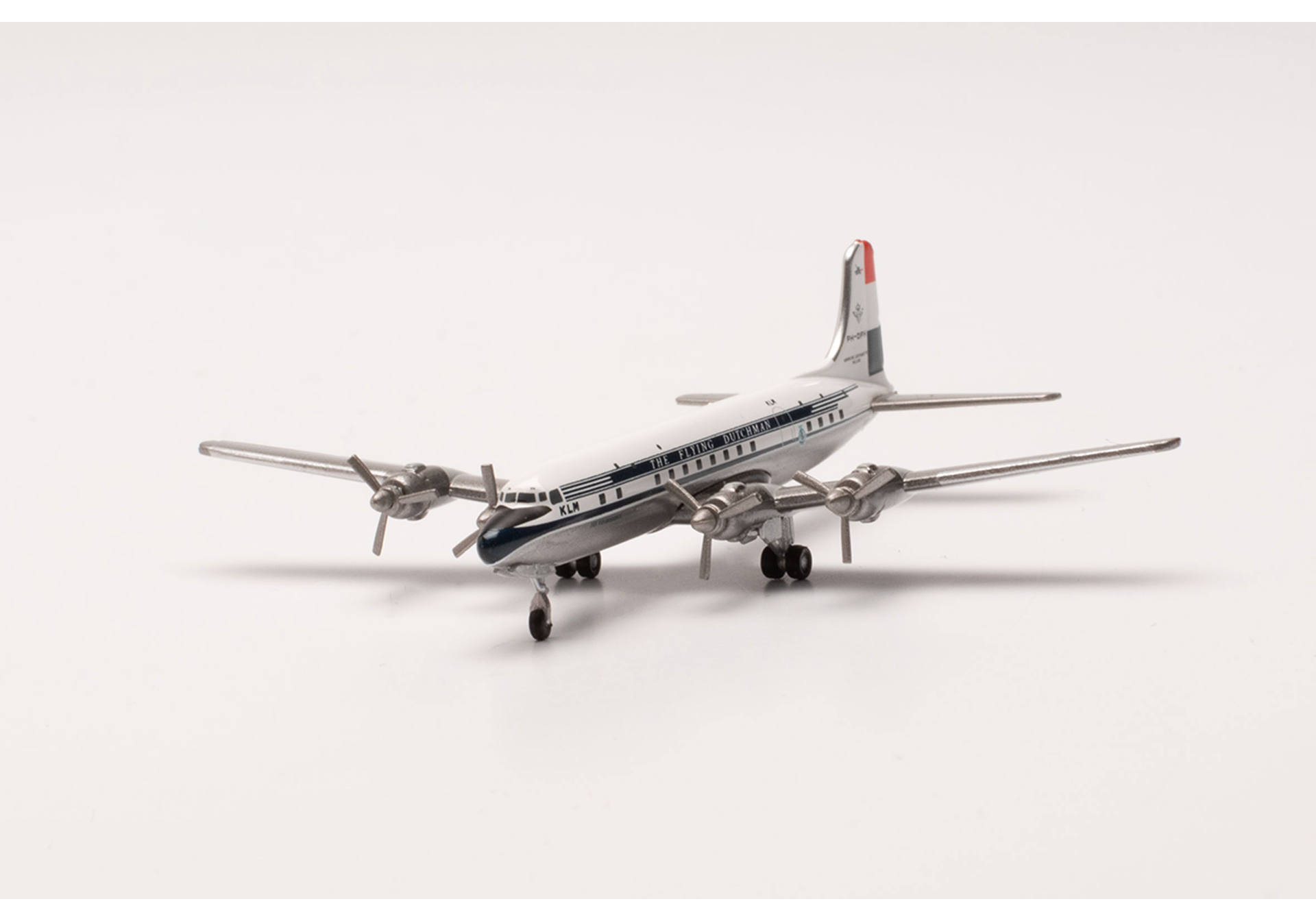 Herpa 536998 KLM Douglas DC-6B – PH-DFH “Jan van Riebeek” 1:500 Herpa 536998 KLM Douglas DC-6B – PH-DFH “Jan van Riebeek” 1:500