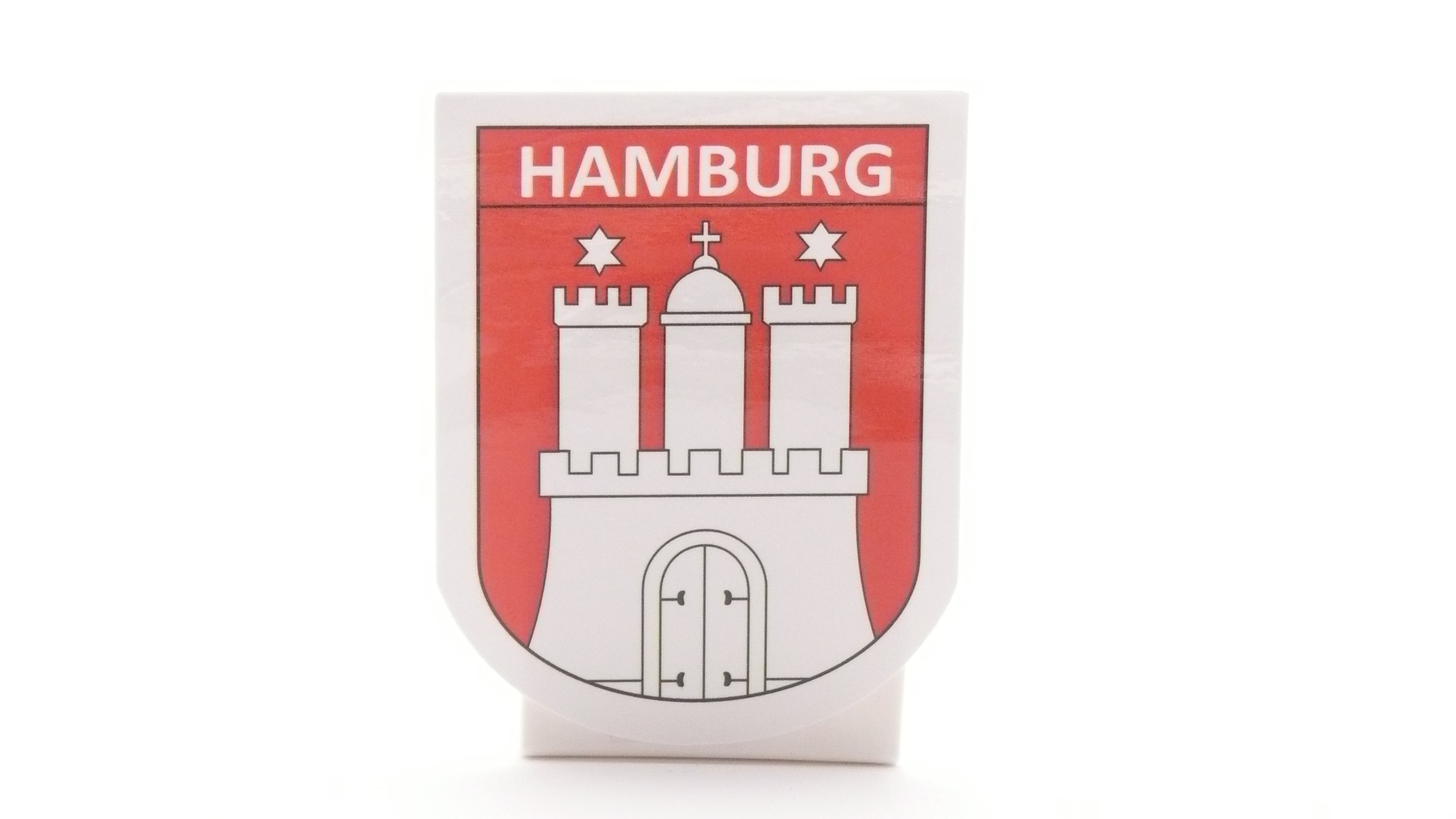 Aufkleber Hamburg Wappen