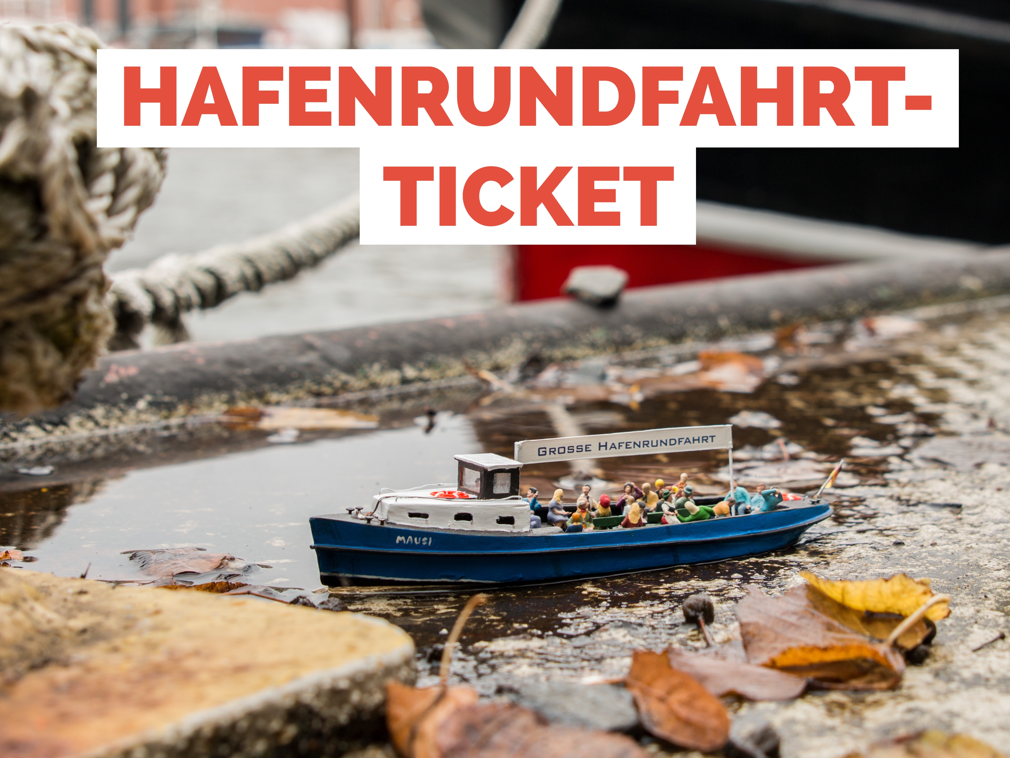 Ticket Hafenrundfahrt Hamburg Kind  (4 -15 Jahre)