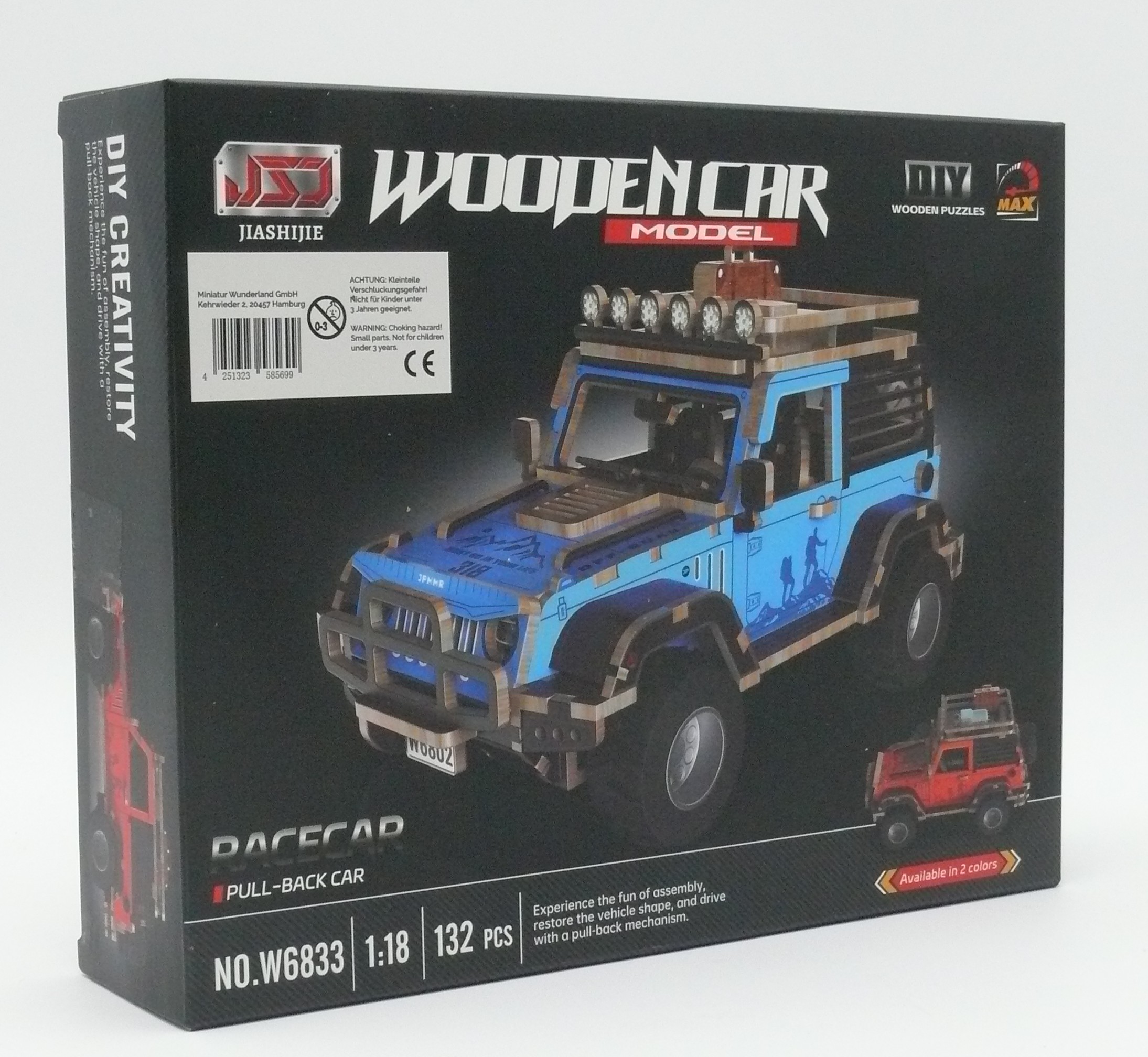 Holzbausatz - Offroad-Fahrzeug 1:18