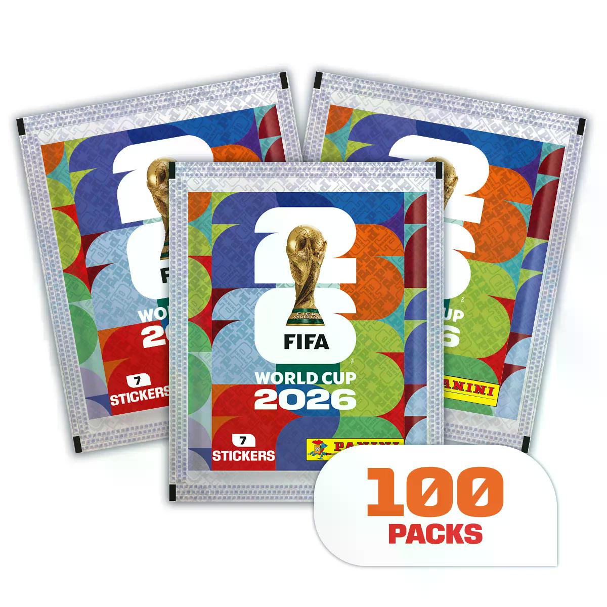 Panini WM 2026 STICKER (100 Packs)