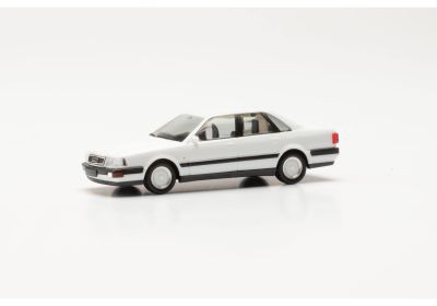Herpa 023962-002 Audi V8 Limousine mit BBS-Felgen, weiß Herpa 023962-002 Audi V8 Limousine mit BBS-Felgen, weiß