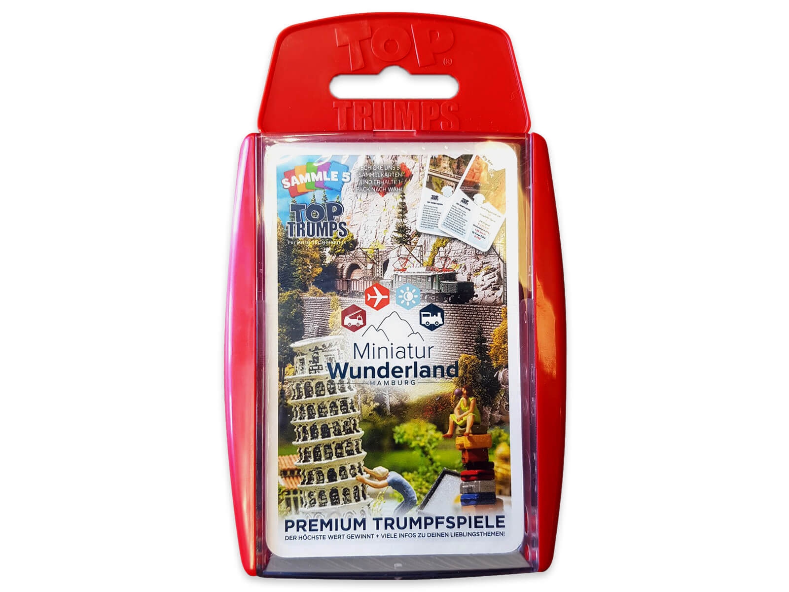 Miniatur Wunderland Top-Trumps Quartett Kartenspiel