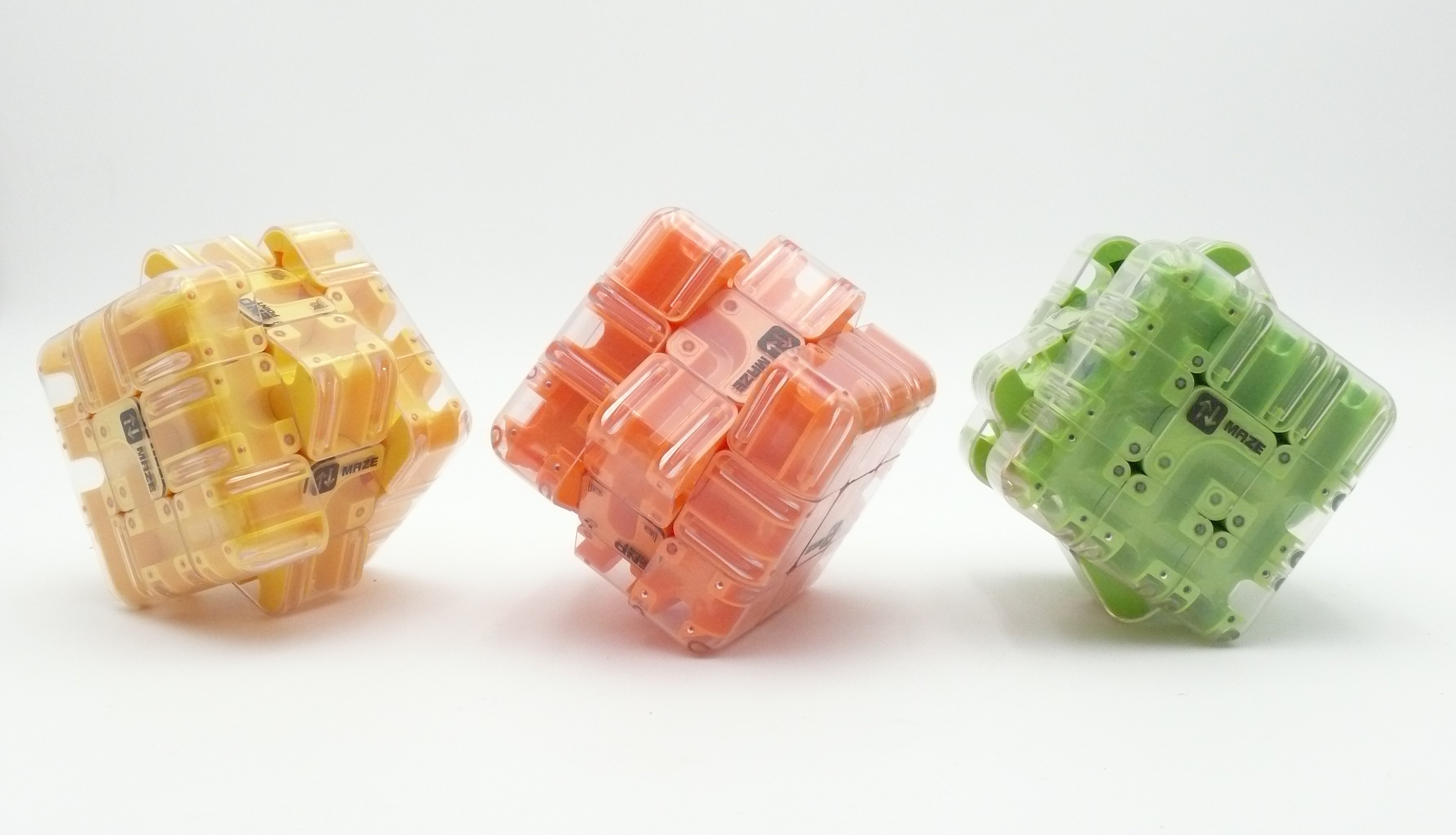 3D Cube Ball Maze