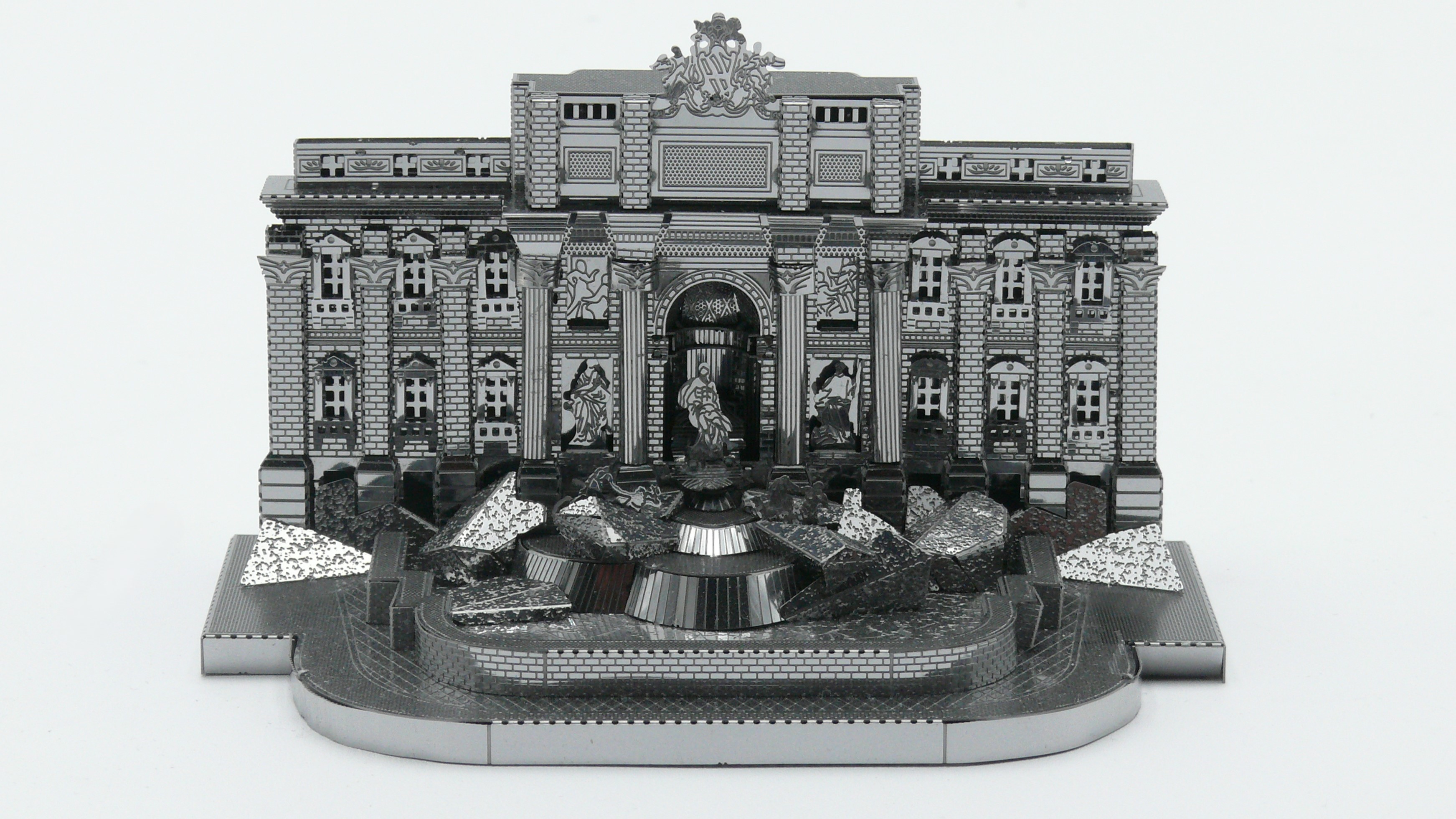 3D Metal Model Trevi Fountain