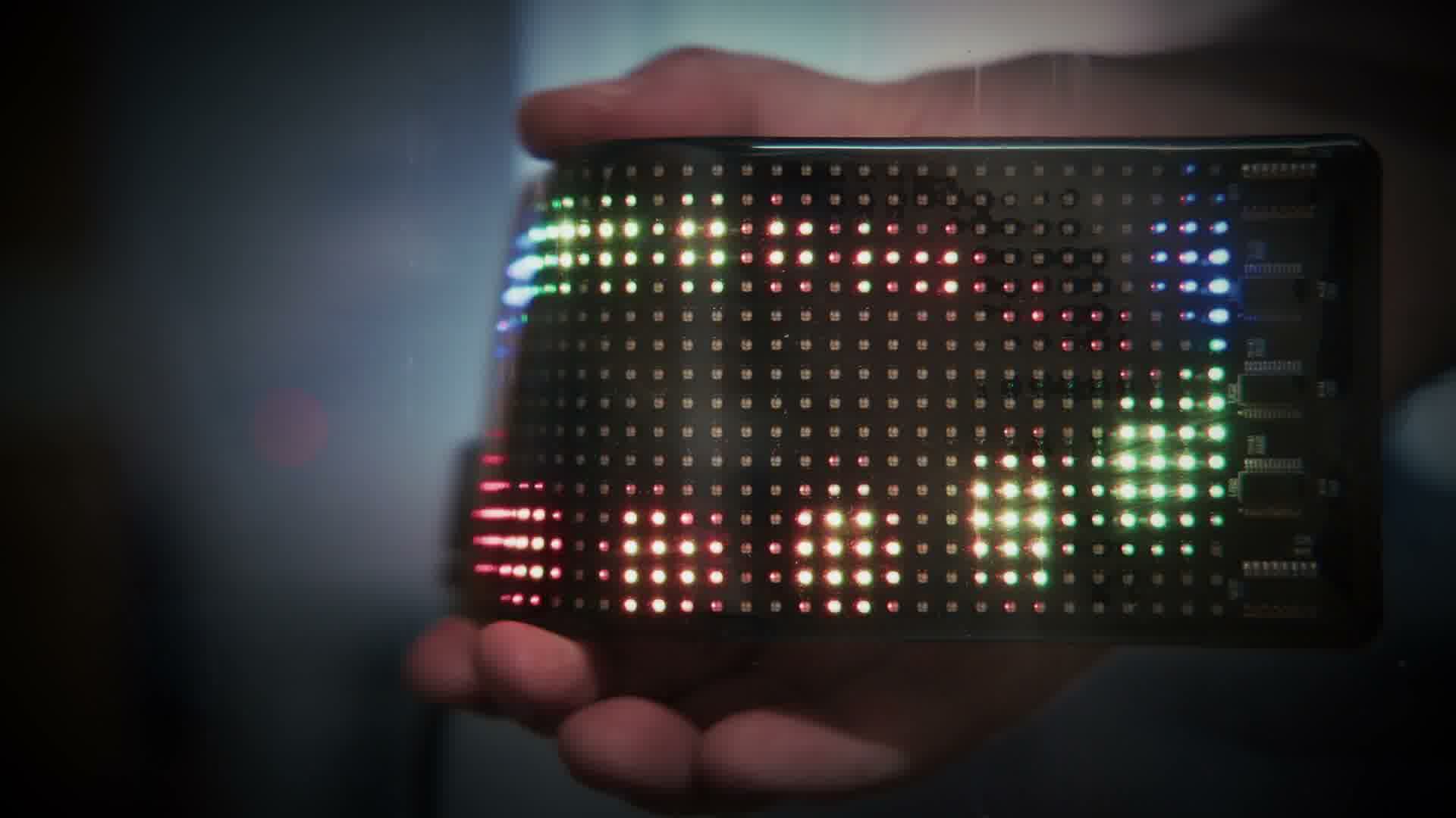Flexibles LED Display