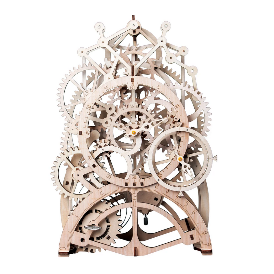 Holzmodell mechanische Uhr LK501 (Pendulum Clock) ROKR Robotime