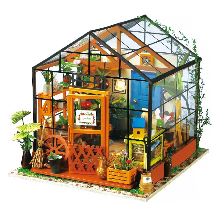 Cathy's Flower House - Bausatz DIY - Robotime ROLIFE DG104