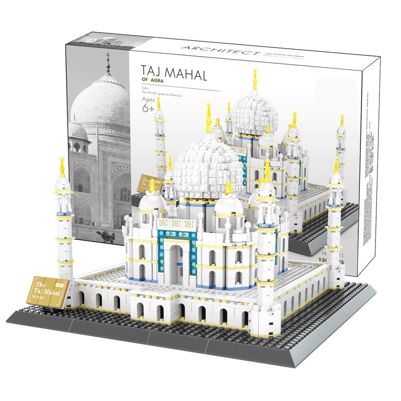 Klemmbausteine NEU Wange 5211 Architektur Bausatz Taj Mahal 1505 Teile 