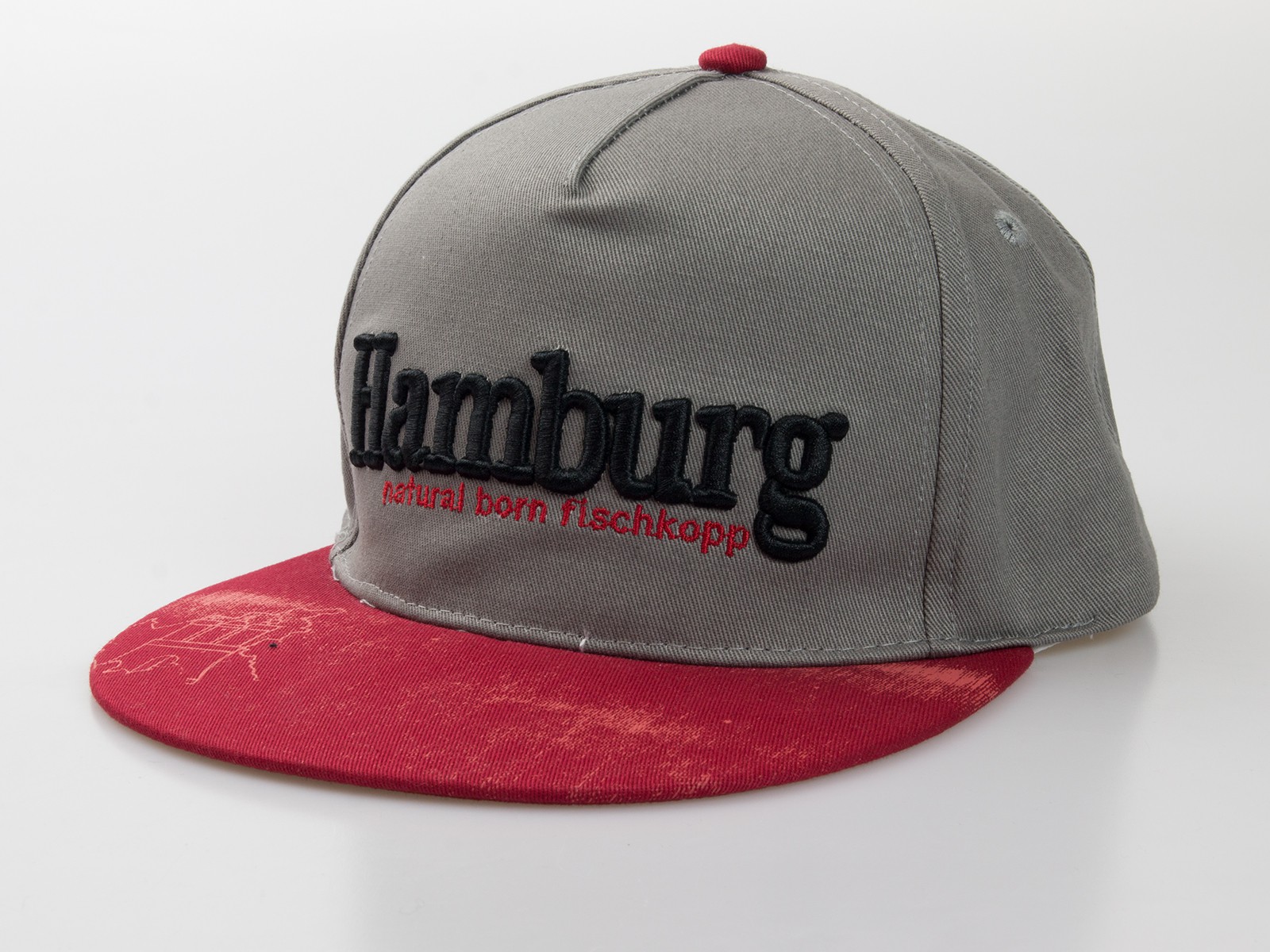 Baseball-Cap "Hamburg - natural born Fischkopp"