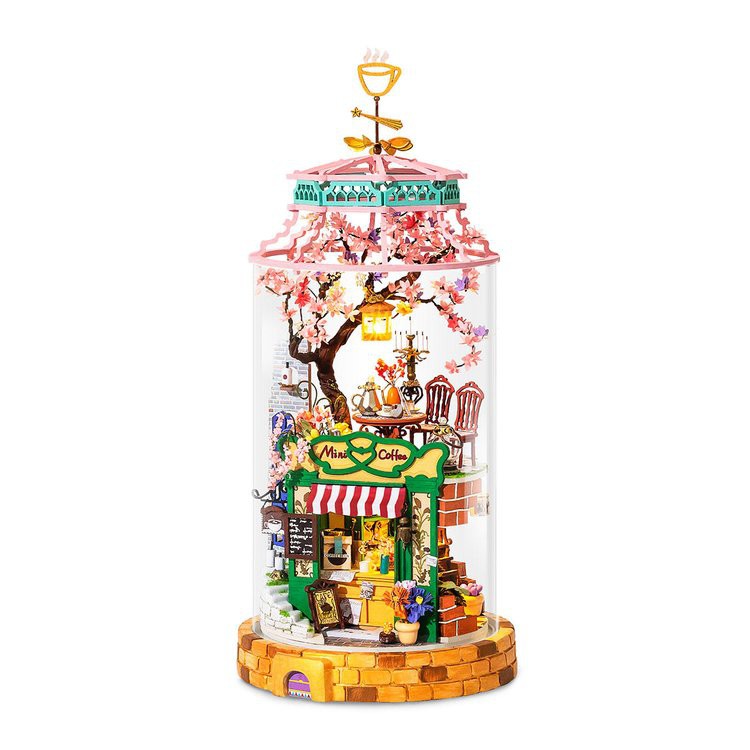 Magical Cafe Miniature Dollhouse Kit - Robotime ROLIFE DS004