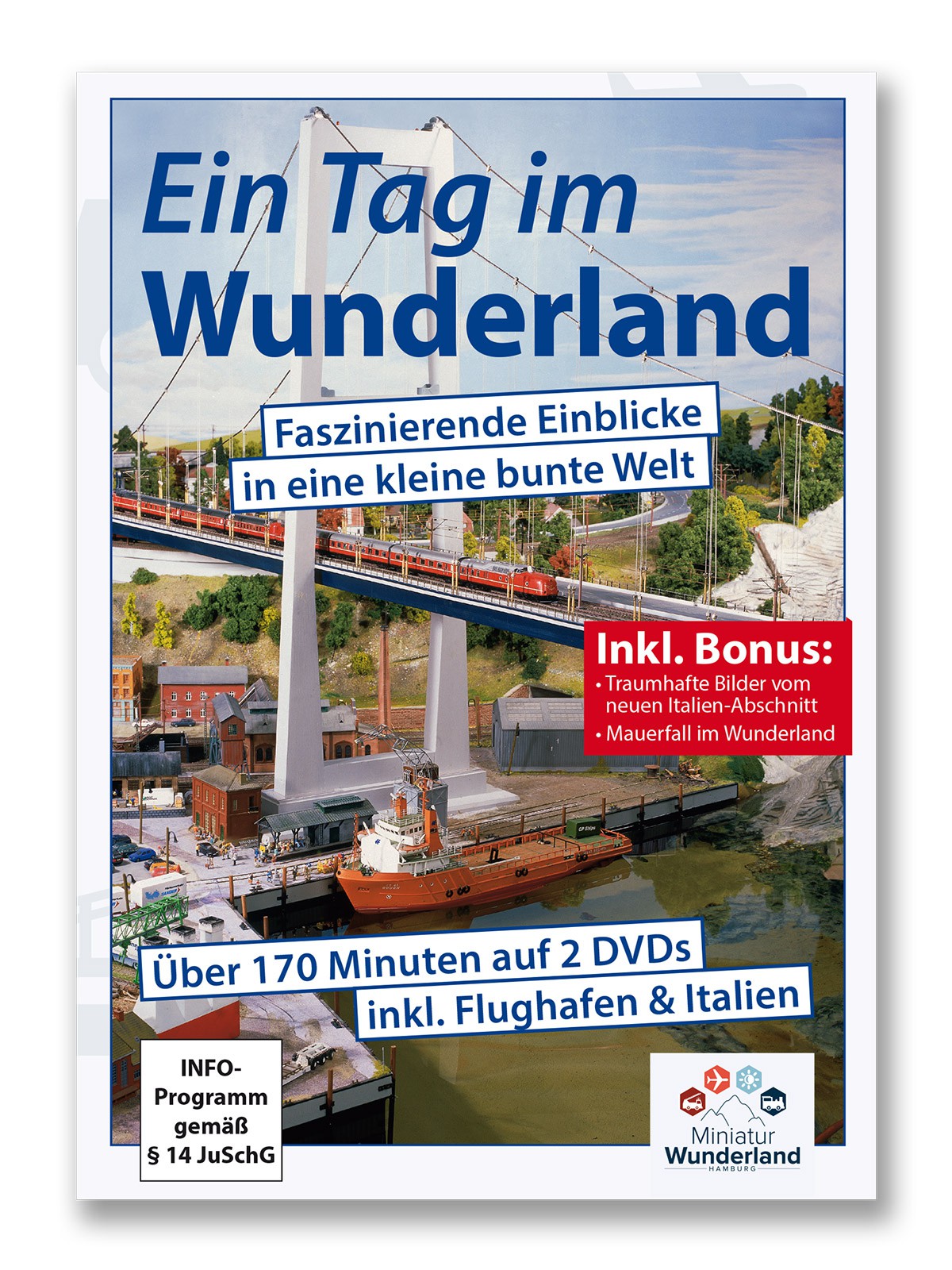 Wunderland Doppel-DVD "Ein Tag im Wunderland"  UPDATE incl. Italien-Abschnitt
