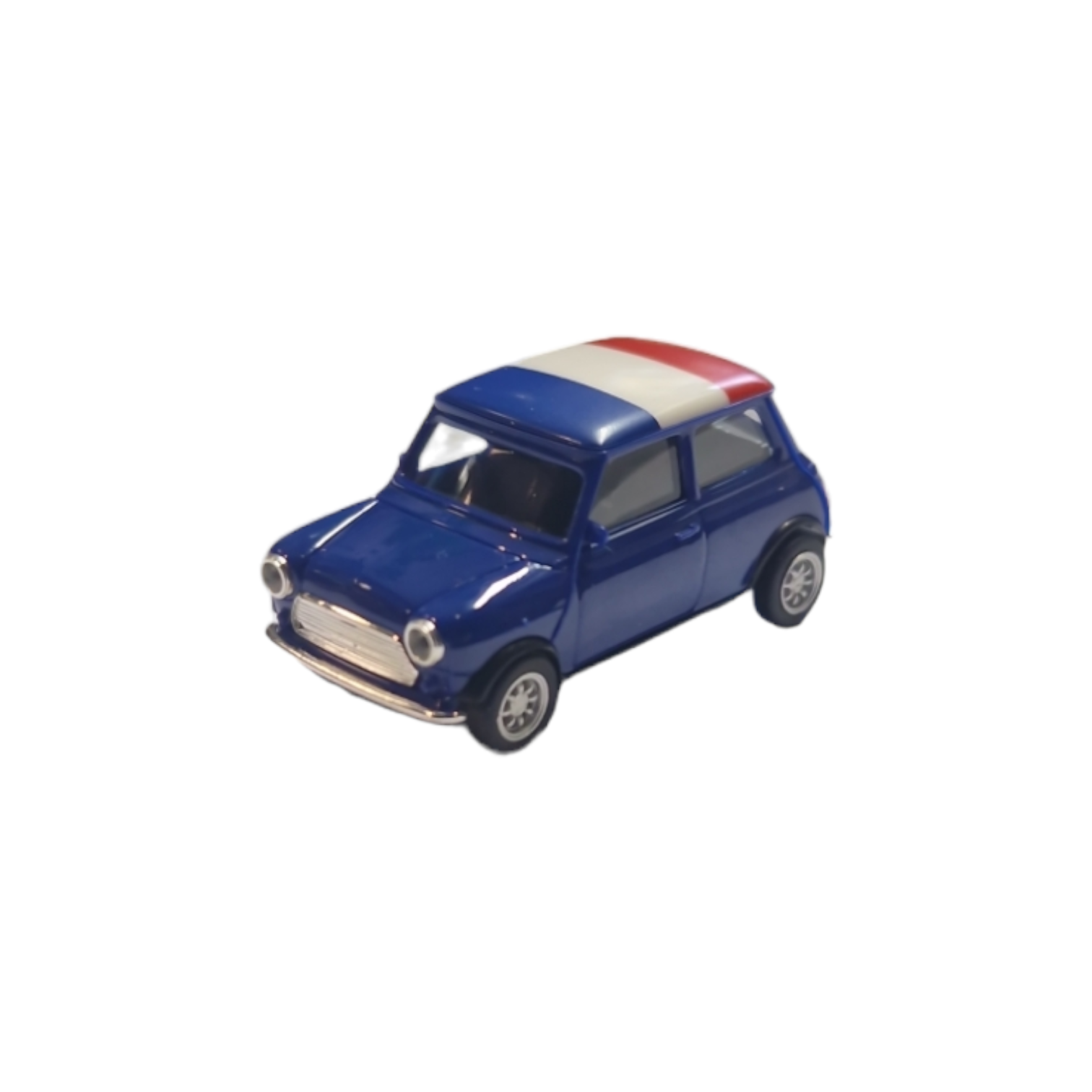 Herpa 420648 Mini Cooper EM21 Frankreich Flagge Modellfahrzeug H0 1:87