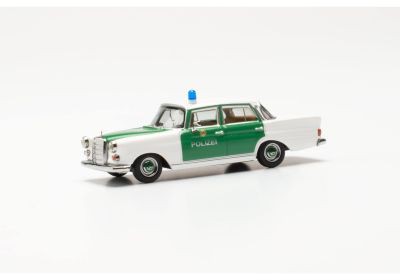 Herpa 097208 Mercedes-Benz 200 Heckflosse "Polizei Hamburg"