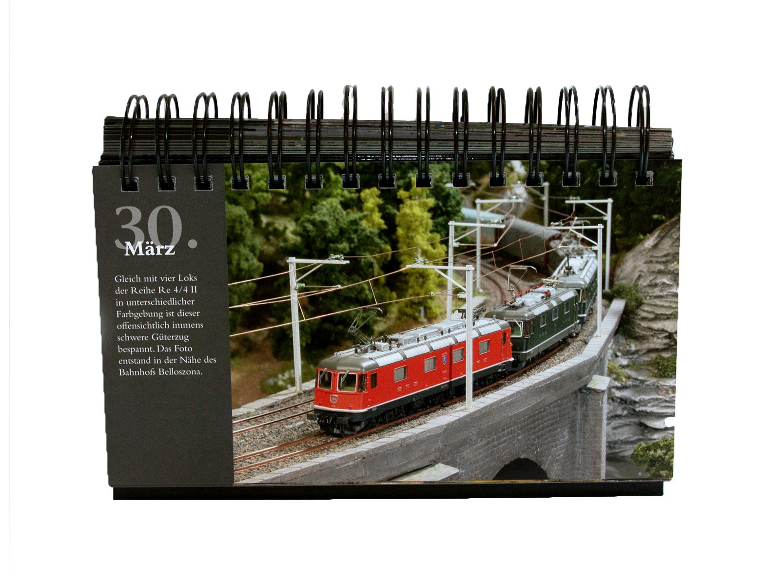 Miniatur Wunderland - immerwährender Kalender - mit 366 Bildern