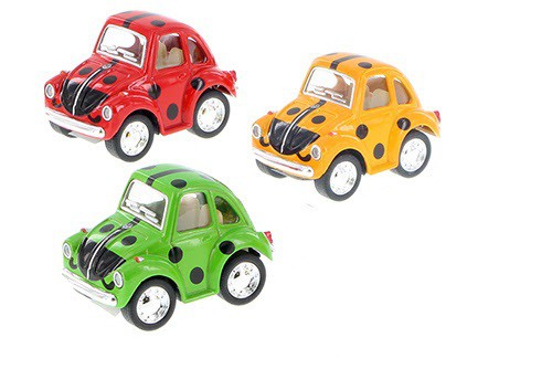 KINSMART mini VW Beetle Marienkäfer - Diverse Farben
