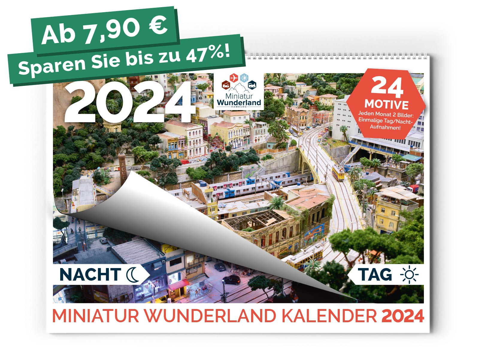 Miniatur Wunderland Kalender 2024