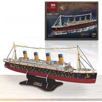 3D Puzzle Titanic mit LED 