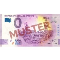 Euro-Souvenirschein Motiv "Feuer Finanzamt & Michel" (2023-24)