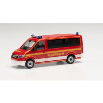 Herpa 096225 MAN TGE MTW Feuerwehr Modellfahrzeug H0 1:87