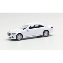 Herpa 420907-002 Mercedes Benz S-Klasse Weiß Modellfahrzeug H0 1:87