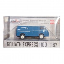 Busch Kastenwagen Goliath Express 1100 Schnell Lieferwagen 94034 Blau Modellfahrzeug 1:87H0