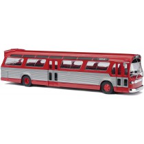 Busch 44501 Amerikanischer Bus Fishbowl - rot