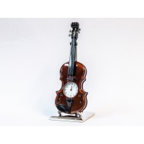 Miniatur-Uhr Violine