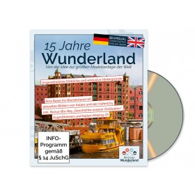Blu-Ray "15 Jahre Wunderland" (deutsch & englisch)