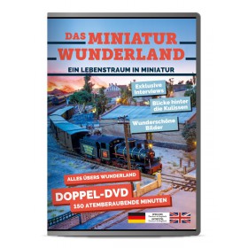 Wunderland Doppel-DVD „Das Miniatur Wunderland – Ein Lebenstraum in Miniatur“ (Deutsch & Englisch)