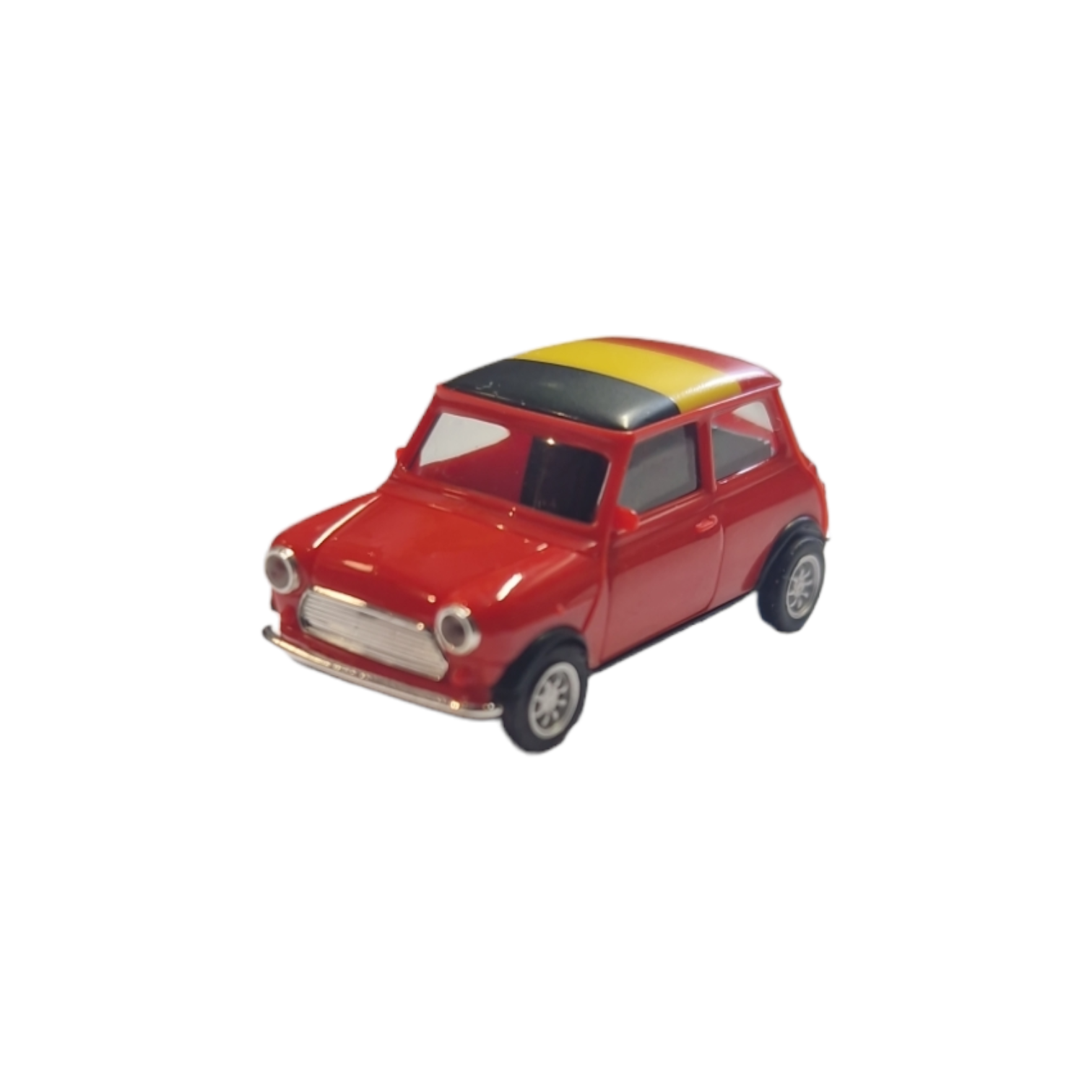 Herpa 420594 Mini Cooper EM21 Belgien Flagge Modellfahrzeug H0 1:87