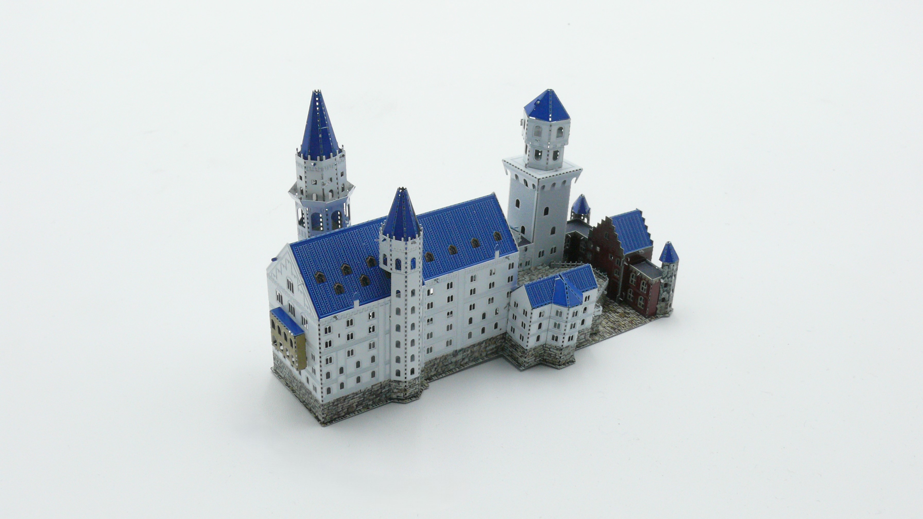 Metallbausatz Neuschwanstein (farbig)