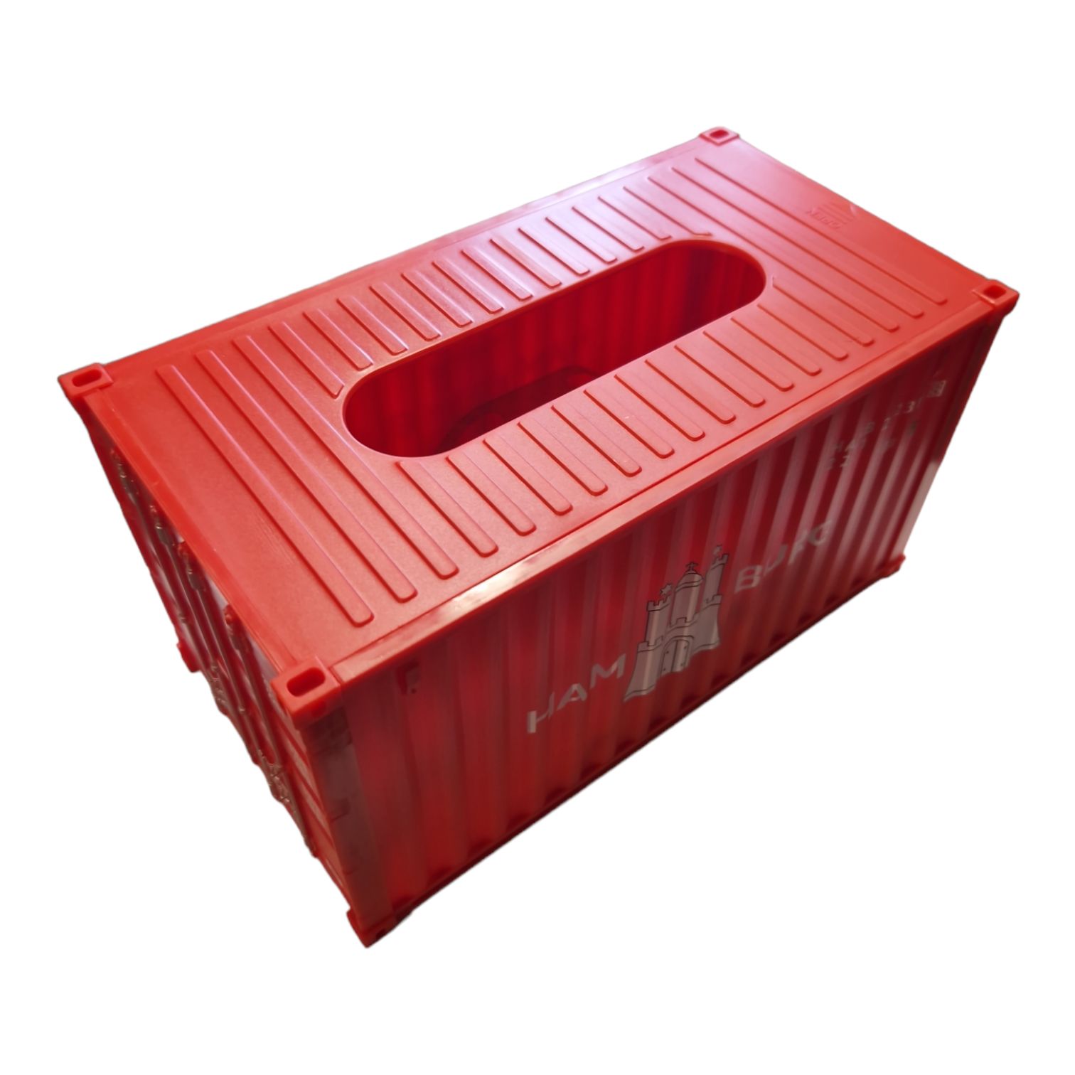 Tissue Box Container Rot Hamburg Wappen Tissue Box Container Rot Hamburg Wappen