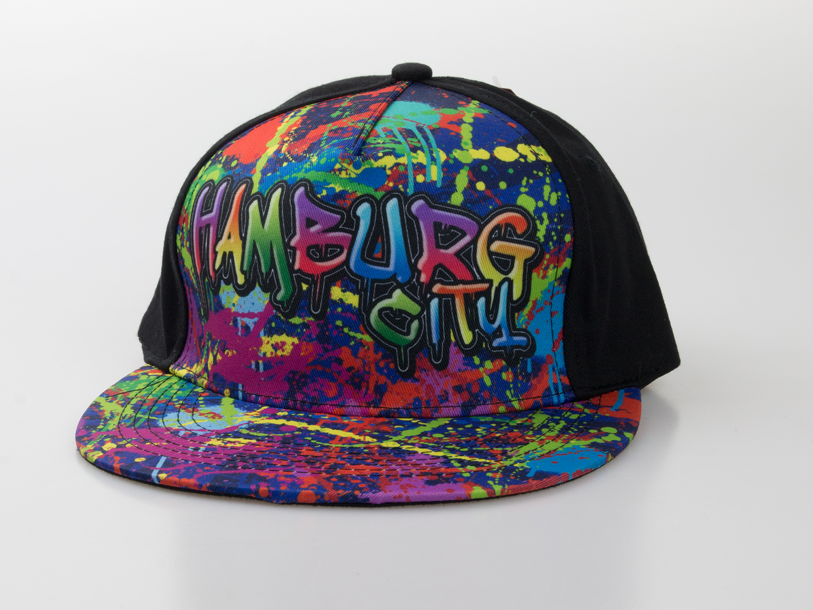 Baseball-Cap "Hamburg City"  Grafitti Baseball-Cap "Hamburg City"  Grafitti
