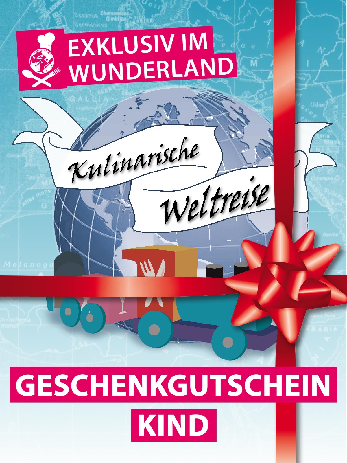  "Culinary Trip around the World" Gift Voucher for Children (up to 15)