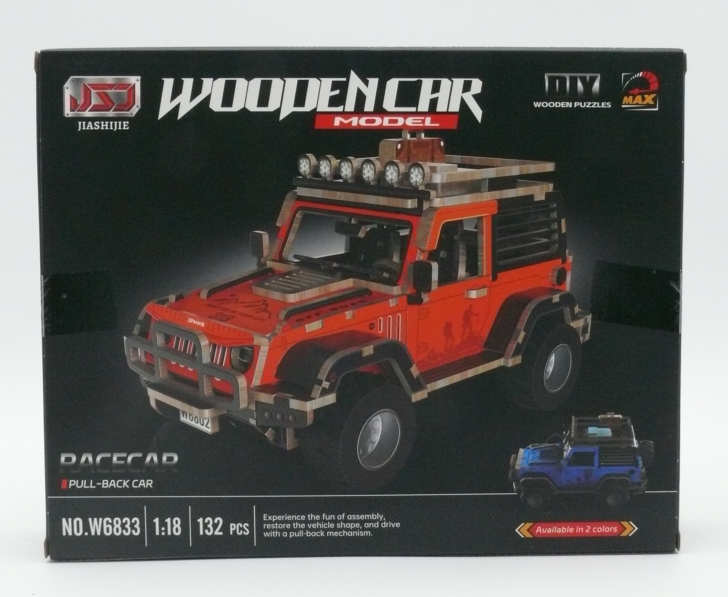 Holzbausatz - Offroad-Fahrzeug 1:18