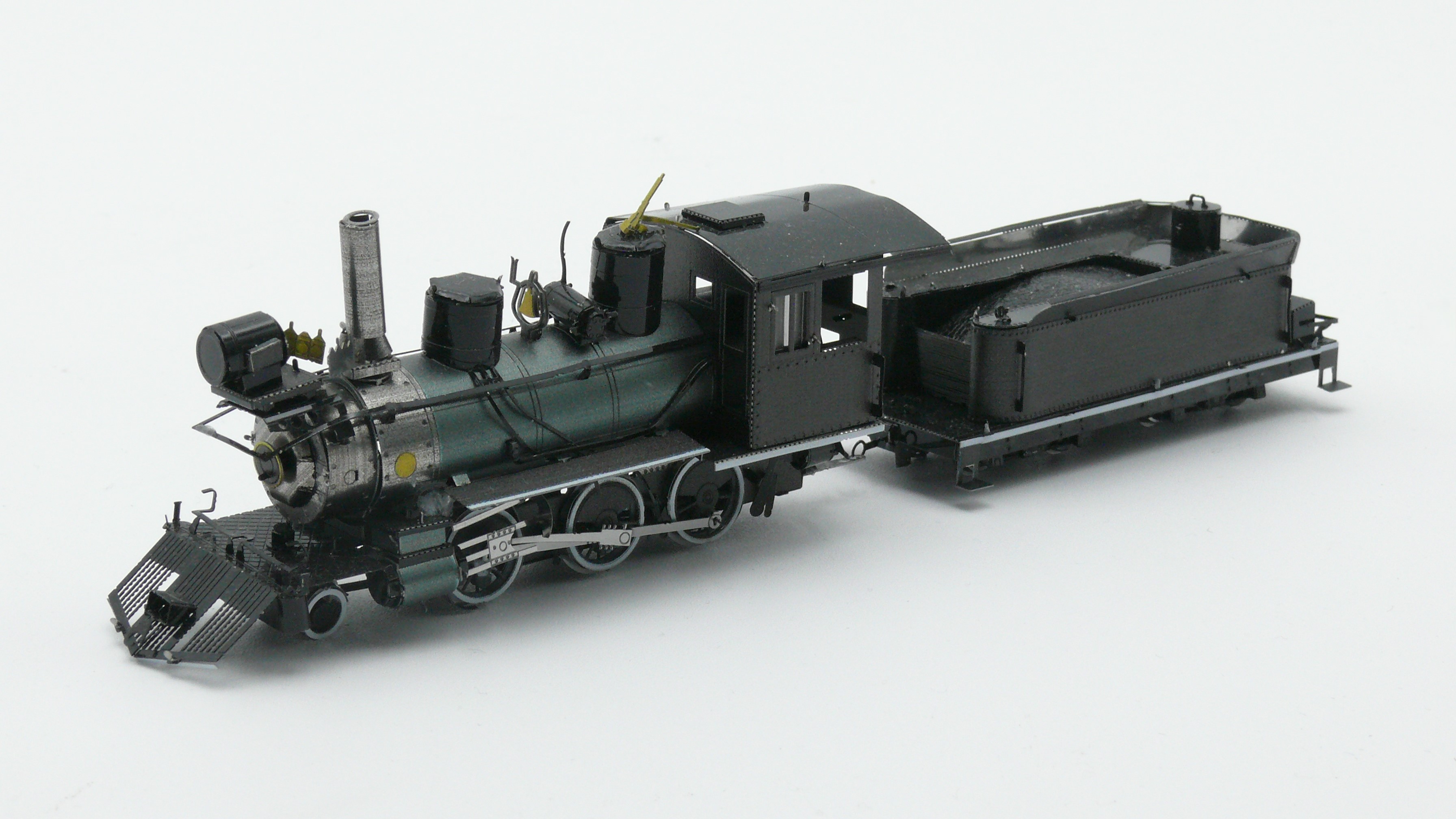 Metallbausatz Wild West Dampflok (farbig)