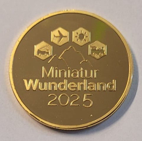 Miniatur Wunderland Medaille 2025 Miniatur Wunderland Medaille 2025