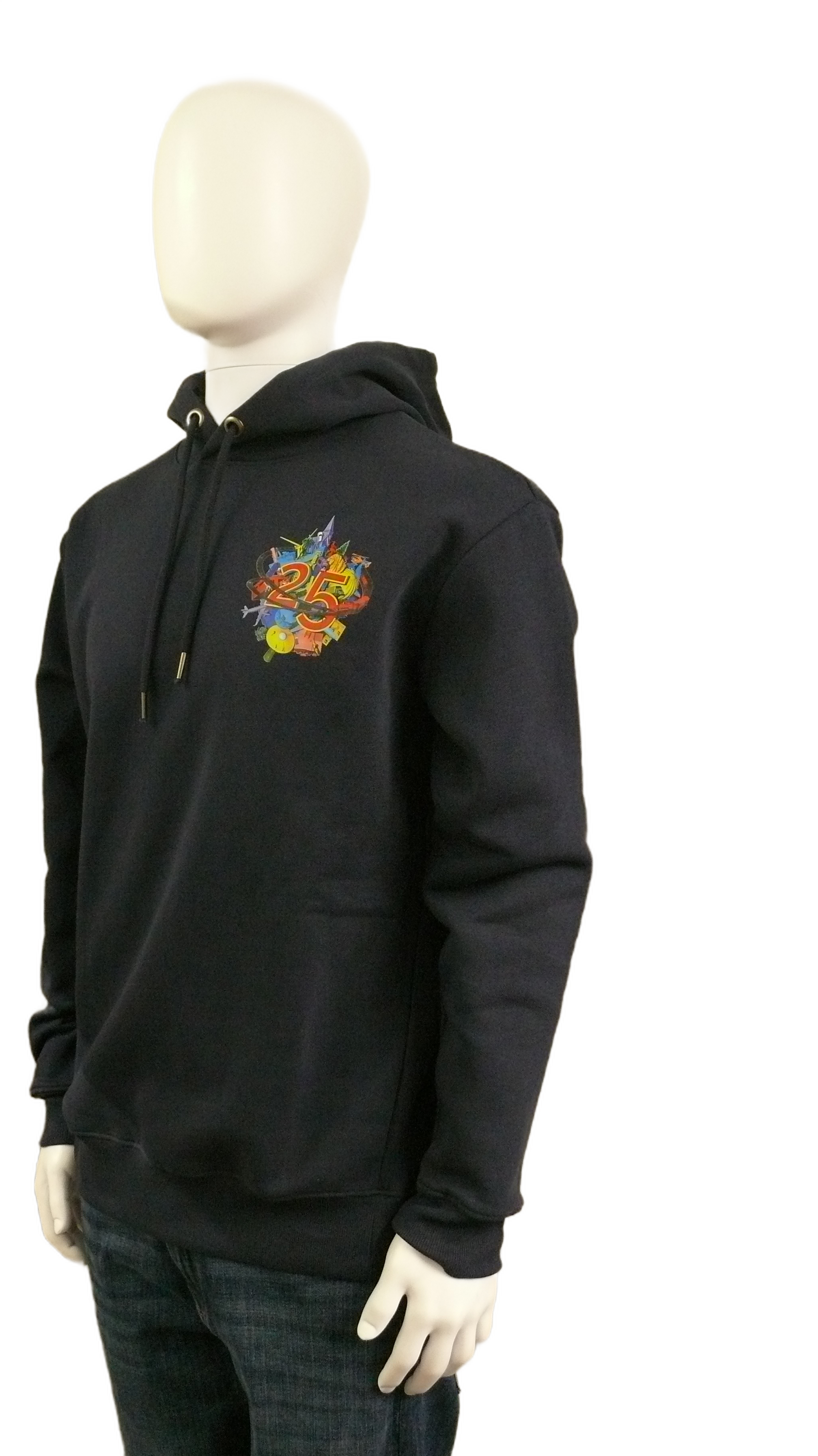 Miniatur Wunderland Hoodie - 25 Jahre Miniatur Wunderland - Signet, blau