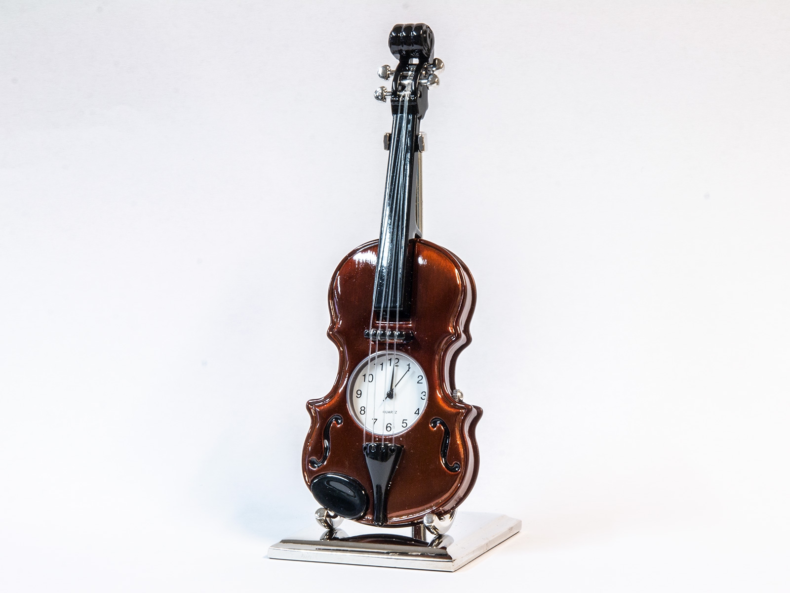 Miniatur-Uhr Violine